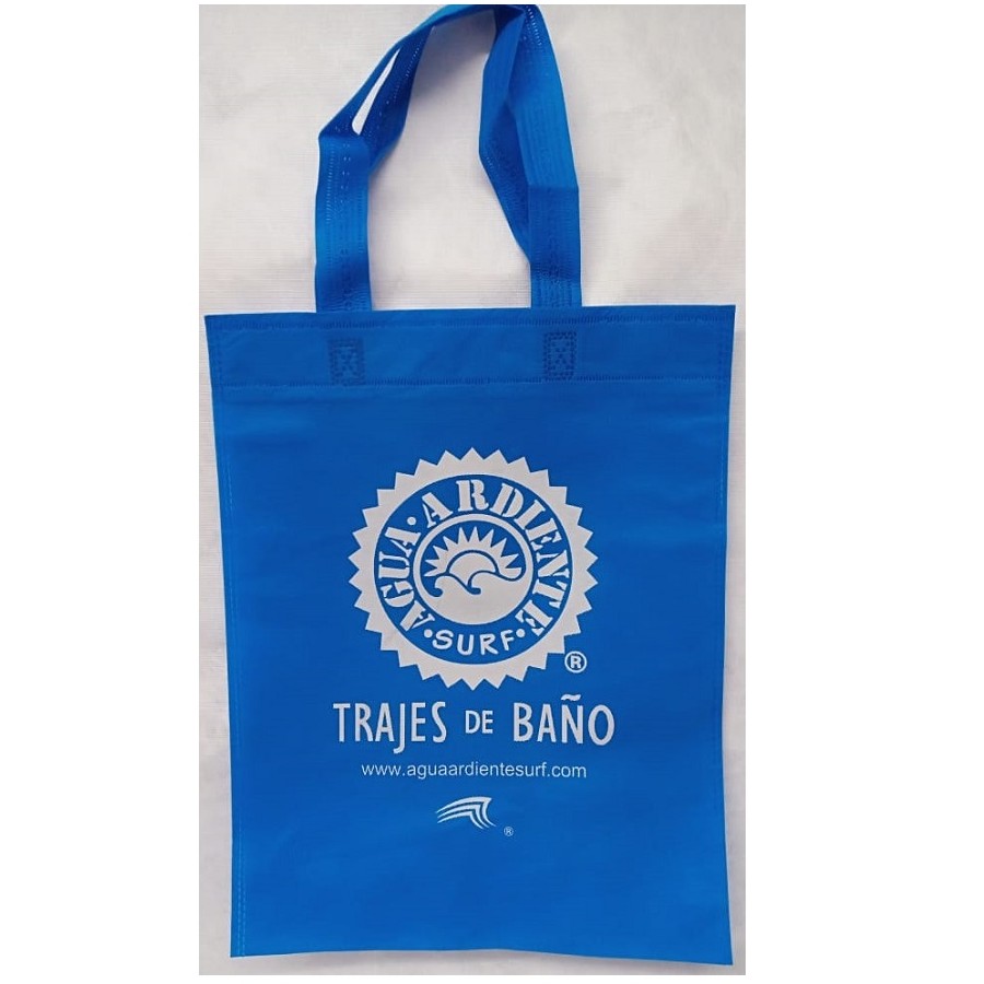 Sealed bag with handles, without gusset